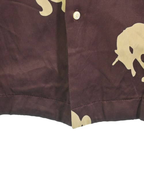 ALONE（アローン）カジュアルシャツ 赤 サイズ:3(L位) メンズ/2200646684031