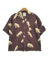 ALONE（アローン）カジュアルシャツ 赤 サイズ:3(L位) メンズ/2200646684031