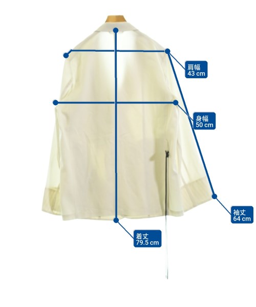 ANEI（アーネイ）カジュアルジャケット 白 サイズ:3(L位) メンズ/2200644620055