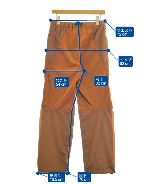 ANEI（アーネイ）スウェットパンツ オレンジ サイズ:2(M位) メンズ/2200661827208