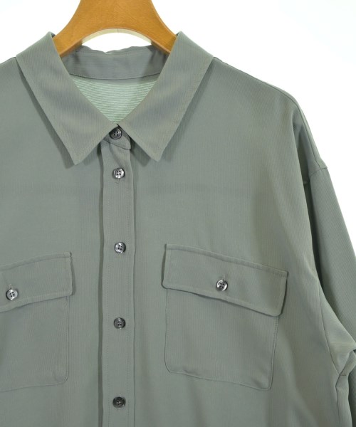 Arpege story（アルページュストーリー）カジュアルシャツ 緑 サイズ:1(S位) レディース/2200621906028
