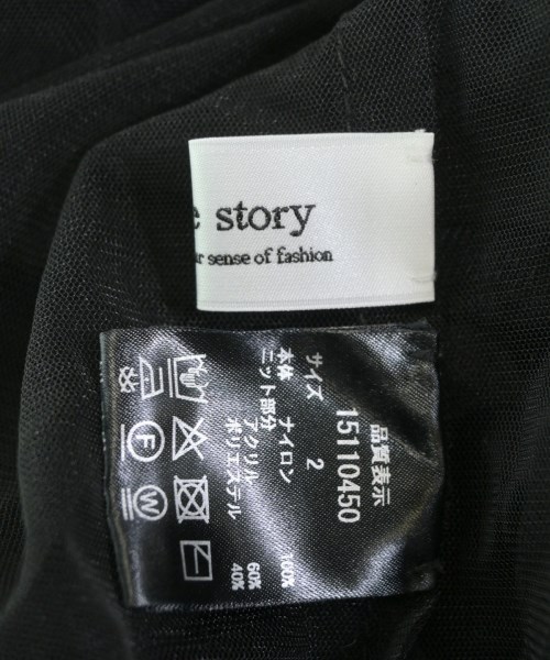 Arpege story（アルページュストーリー）Tシャツ・カットソー 黒 サイズ:2(M位) レディース/2200622915029