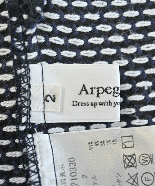 Arpege story（アルページュストーリー）ブラウス 紺 サイズ:2(M位) レディース/2200635624130