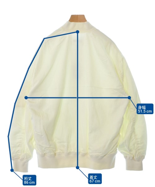 Arpege story（アルページュストーリー）ミリタリーブルゾン 白 サイズ:1(S位) レディース/2200636119017