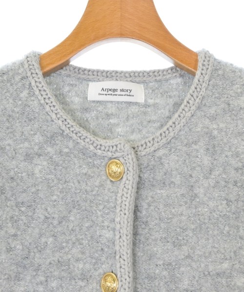 Arpege story（アルページュストーリー）カーディガン グレー サイズ:2(M位) レディース/2200636119024