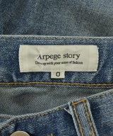 Arpege story（アルページュストーリー）デニムパンツ 青 サイズ:0(XS位) レディース/2200636119116