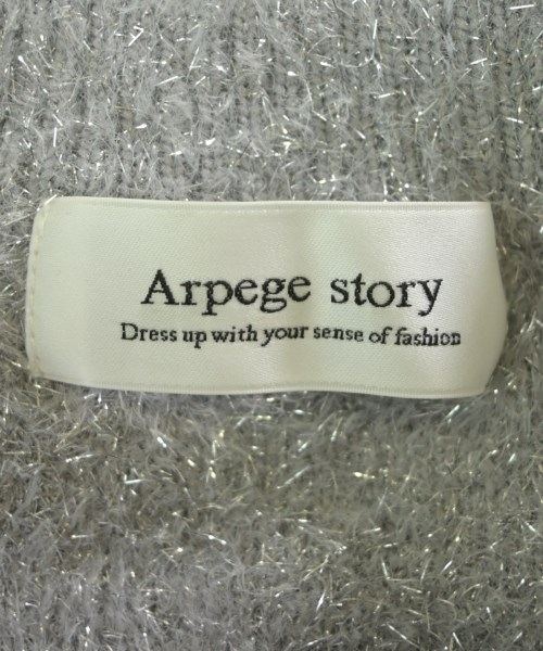 Arpege story（アルページュストーリー）カーディガン シルバー サイズ:2(M位) レディース/2200636631090