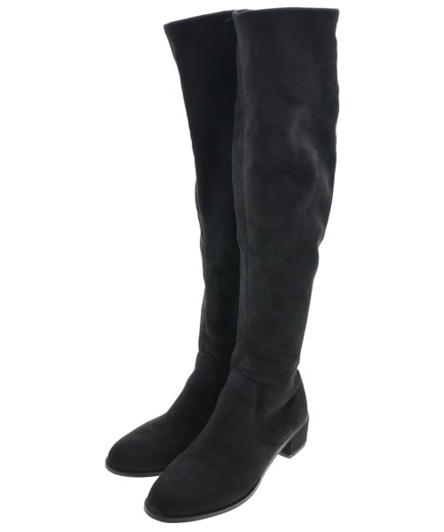 Arpege story(アルページュストーリー)ブーツ 黒 サイズ:23.5cm/2200641712012