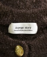 Arpege story（アルページュストーリー）カーディガン 茶 サイズ:2(M位) レディース/2200637810050