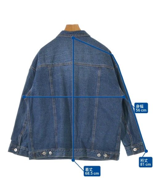 Arpege story（アルページュストーリー）デニムジャケット 紺 サイズ:2(M位) レディース/2200617700012