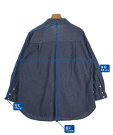 Arpege story（アルページュストーリー）カジュアルシャツ 紺 サイズ:1(S位) レディース/2200669776065