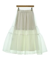 Arpege story（アルページュストーリー）ロング・マキシ丈スカート 白 サイズ:1(S位) レディース/2200669001112