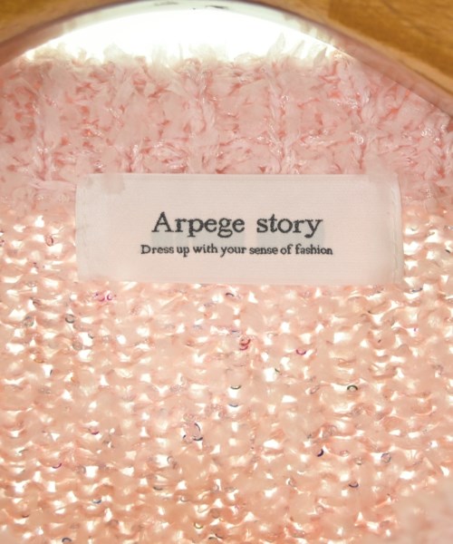 Arpege story（アルページュストーリー）カーディガン ピンク サイズ:2(M位) レディース/2200671425036