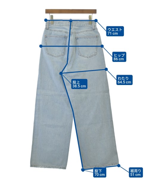 Arpege story（アルページュストーリー）デニムパンツ 青 サイズ:2(M位) レディース/2200678924037