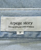 Arpege story（アルページュストーリー）デニムパンツ 青 サイズ:2(M位) レディース/2200678924037