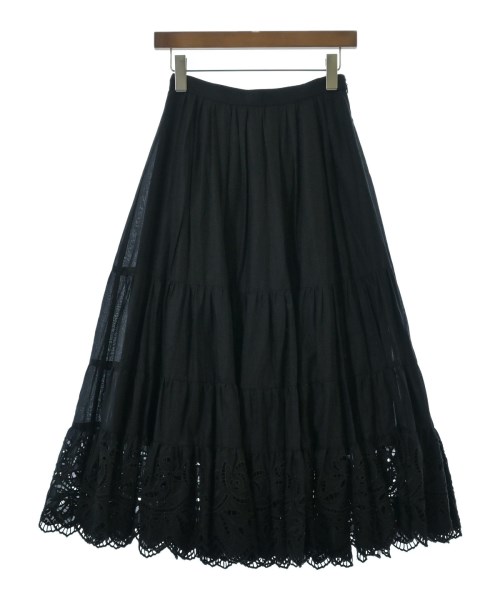 Arpege story(アルページュストーリー)ロング・マキシ丈スカート 黒 サイズ:0(XS位)/2200672918070