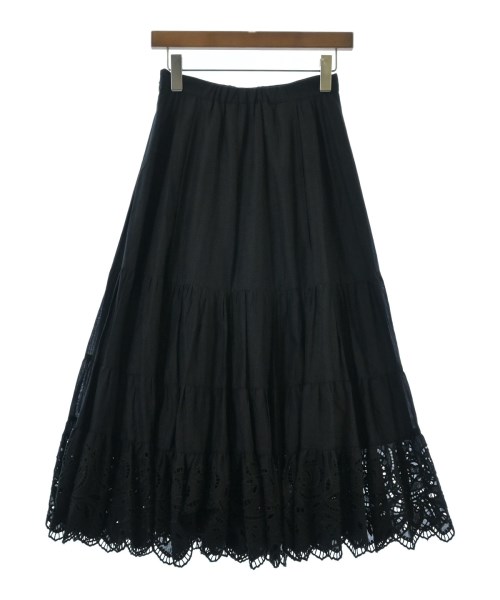 Arpege story（アルページュストーリー）ロング・マキシ丈スカート 黒 サイズ:0(XS位) レディース/2200672918070