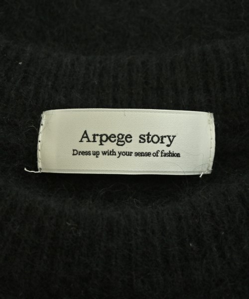 Arpege story（アルページュストーリー）ニット・セーター 黒 サイズ:2(M位) レディース/2200666485069