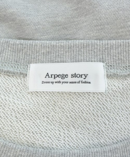 Arpege story（アルページュストーリー）スウェット グレー サイズ:2(M位) レディース/2200693824039