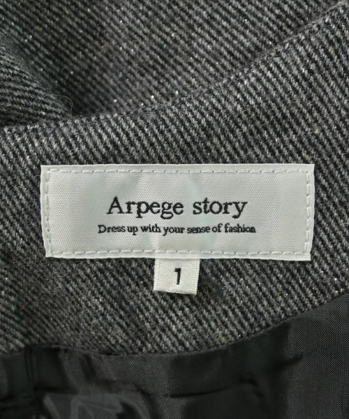 Arpege story（アルページュストーリー）ワンピース グレー サイズ:1(S位) レディース/2200697940070