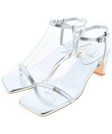 Arpege story（アルページュストーリー）サンダル シルバー サイズ:23.5cm レディース/2200645889031