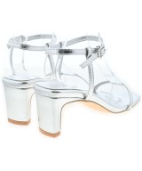 Arpege story（アルページュストーリー）サンダル シルバー サイズ:23.5cm レディース/2200645889031