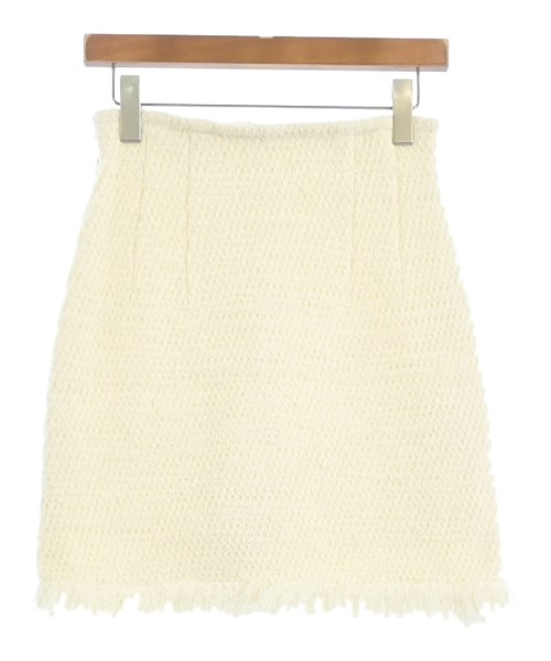 Arpege story(アルページュストーリー)ひざ丈スカート 白 サイズ:2(M位)/2200645889147