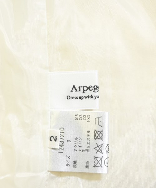 Arpege story（アルページュストーリー）ひざ丈スカート 白 サイズ:2(M位) レディース/2200645889147