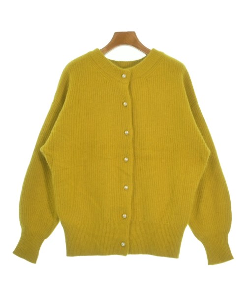 Arpege story(アルページュストーリー)カーディガン 黄 サイズ:2(M位)/2200651344258