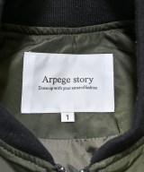 Arpege story（アルページュストーリー）ミリタリーブルゾン カーキ サイズ:1(S位) レディース/2200655991014