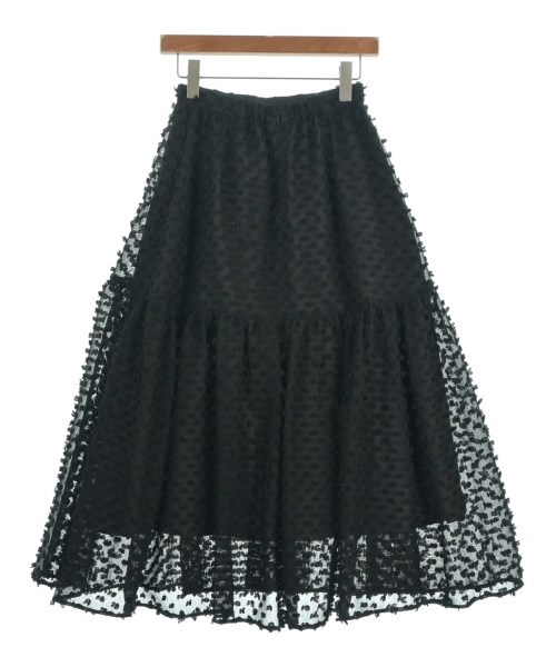 Arpege story（アルページュストーリー）ロング・マキシ丈スカート 黒 サイズ:0(XS位) レディース/2200656573011