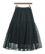 Arpege story（アルページュストーリー）ロング・マキシ丈スカート 黒 サイズ:0(XS位) レディース/2200656573011