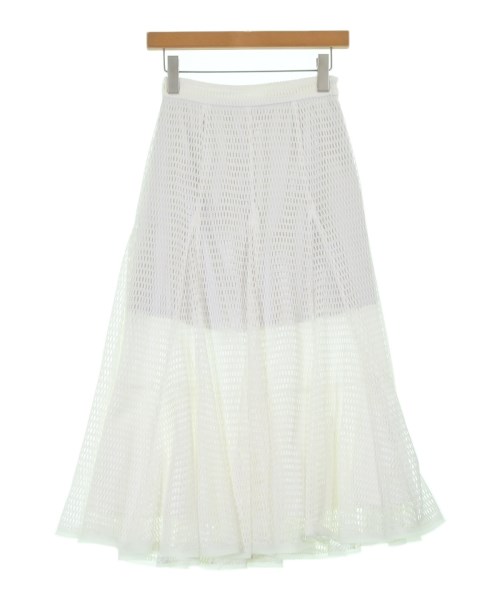 Arpege story(アルページュストーリー)ロング・マキシ丈スカート 白 サイズ:0(XS位)/2200657743062