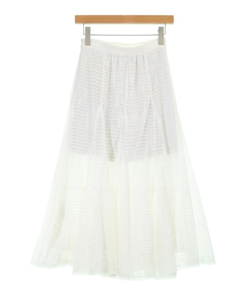 Arpege story（アルページュストーリー）ロング・マキシ丈スカート 白 サイズ:0(XS位) レディース/2200657743062