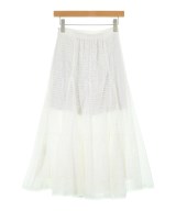 Arpege story（アルページュストーリー）ロング・マキシ丈スカート 白 サイズ:0(XS位) レディース/2200657743062