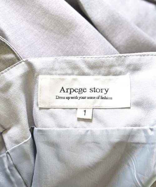 Arpege story（アルページュストーリー）オールインワン/サロペット グレー サイズ:1(S位) レディース/2200716452041