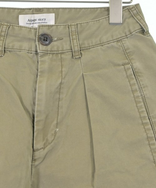 Arpege story（アルページュストーリー）チノパン カーキ サイズ:0(XS位) レディース/2200648640042