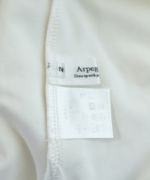 Arpege story（アルページュストーリー）Tシャツ・カットソー 白 サイズ:2(M位) レディース/2200645322095