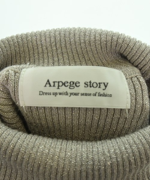 Arpege story（アルページュストーリー）ニット・セーター グレー サイズ:2(M位) レディース/2200649058037