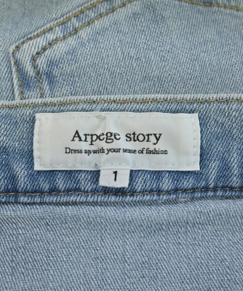 Arpege story（アルページュストーリー）デニムパンツ 青 サイズ:1(S位) レディース/2200700276219