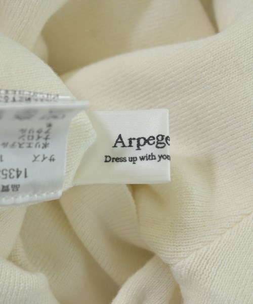 Arpege story（アルページュストーリー）ニット・セーター 白 サイズ:1(S位) レディース/2200707948034
