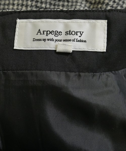 Arpege story（アルページュストーリー）ミニスカート 黒 サイズ:2(M位) レディース/2200661462133