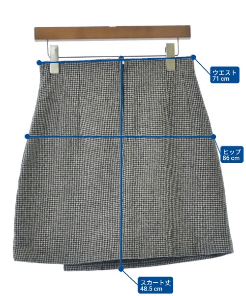 Arpege story（アルページュストーリー）ミニスカート 黒 サイズ:2(M位) レディース/2200661462133