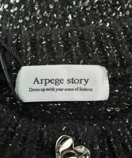 Arpege story（アルページュストーリー）カーディガン 黒 サイズ:2(M位) レディース/2200662954071