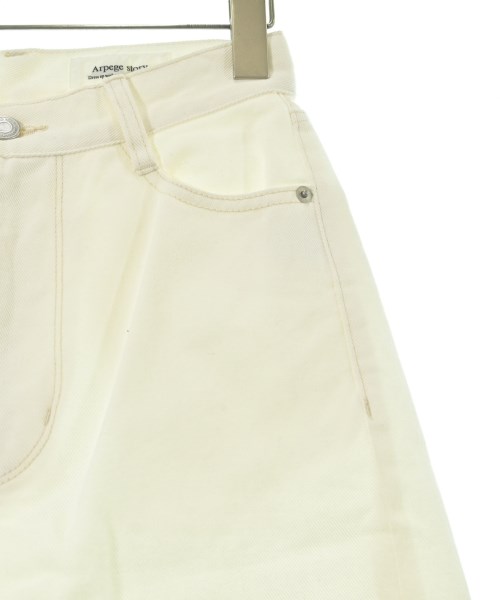Arpege story（アルページュストーリー）デニムパンツ 白 サイズ:0(XS位) レディース/2200662546061