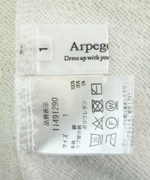 Arpege story（アルページュストーリー）スウェット グレー サイズ:1(S位) レディース/2200662546085