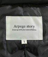 Arpege story（アルページュストーリー）ダウンジャケット/ダウンベスト 黒 サイズ:1(S位) レディース/2200662389026
