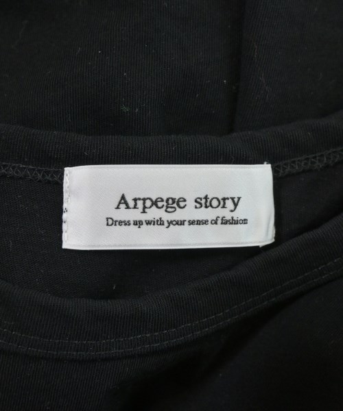 Arpege story（アルページュストーリー）ノースリーブ 黒 サイズ:2(M位) レディース/2200662389118