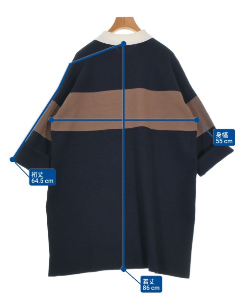 Arpege story（アルページュストーリー）ワンピース 紺 サイズ:2(M位) レディース/2200662072010