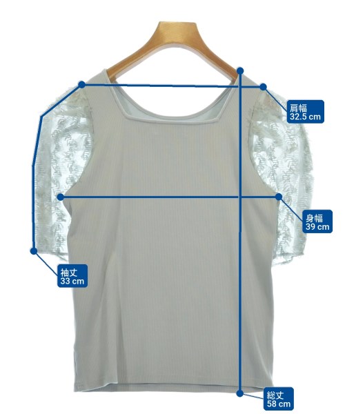 Arpege story（アルページュストーリー）Tシャツ・カットソー グレー サイズ:2(M位) レディース/2200722537152